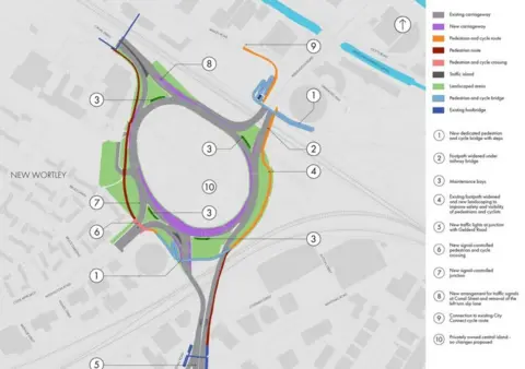 Leeds City Council Gyratory plans