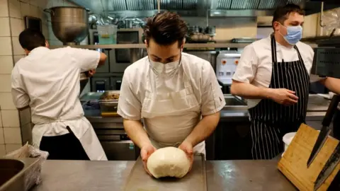 Getty Images Kitchen staff