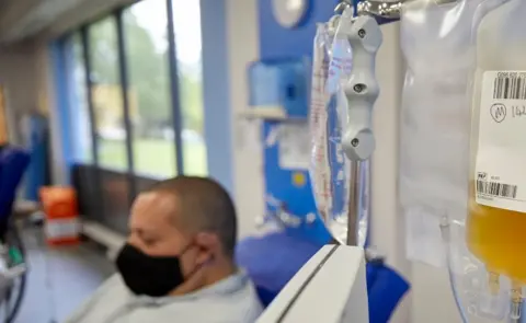 NHS Blood and Transplant Male plasma donation - generic image