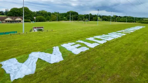 BBC/Gareth Lloyd Welcome to Paradise banner