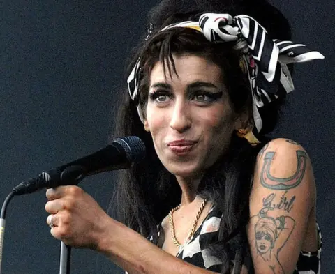 Getty Images Amy WInehouse at V Festival