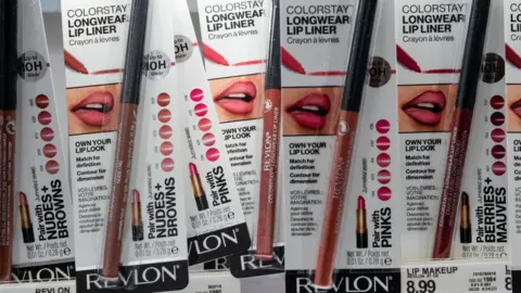 Getty Images Revlon products at a Target store in Houston, Texas.