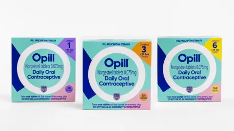 Opill boxes