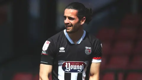 Getty Images Sam Habergham of Grimsby Town