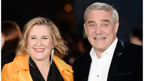 Getty Images Picture of Steph and Dom from Gogglebox