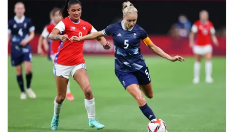 Getty Images Team GB against Chile