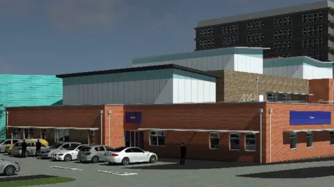 Glos Hospitals NHSFT Artist's impression