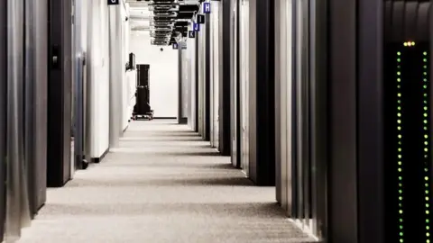 Cisco Room full of computer servers