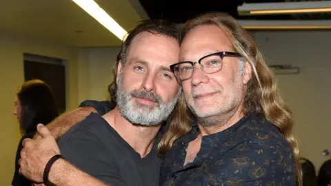 Getty Images Andrew Lincoln and Greg Nicotero