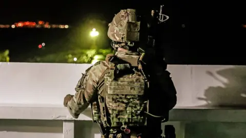 MoD Royal Marines during the operation to seize Grace 1