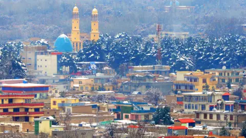Getty Images A shot of the city of Aybak