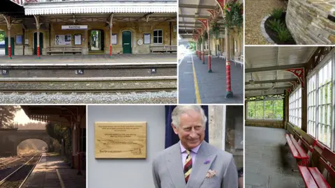 BBC/PA Kemble railway station