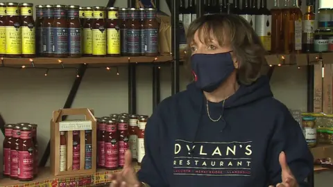 Maria McLean from Dylan's restaurant in Menai Bridge