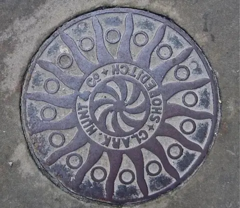 Gentle Author manhole cover