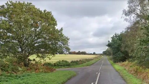 Google The junction of Marsh Lane and Whittington Common Road