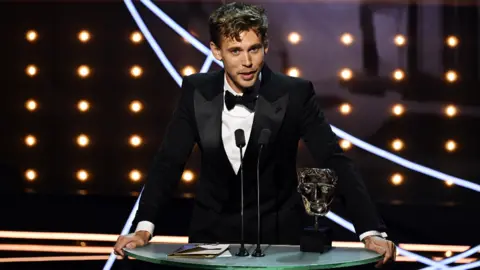 Getty Images Austin Butler at the Bafta Film Awards