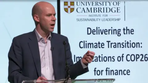 University of Cambridge Dr Eliot Whittington at COP26