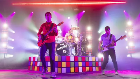 Getty Images The Wombats performing