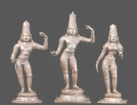 High Commissioner of India, UK The three idols