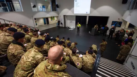 British Army Soldiers from Light Dragoons