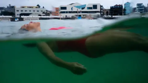 Getty Images Ocean swimmer