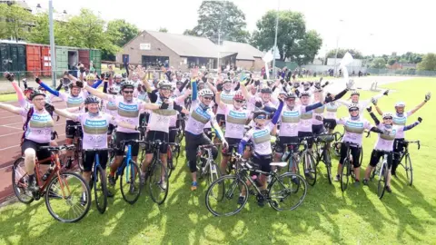 Jo Cox Foundation Riders at last year's event