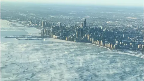 UGC Chicago skyline frozen