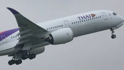 Getty Images Thai Airways has been struggling with a fall in passenger numbers during the pandemic.