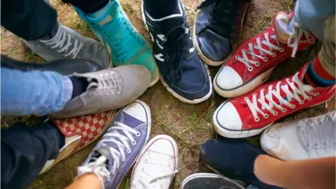 Getty Images teenage friends