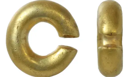 Andrew Williams/Norfolk County Council Bronze Age penannular ring