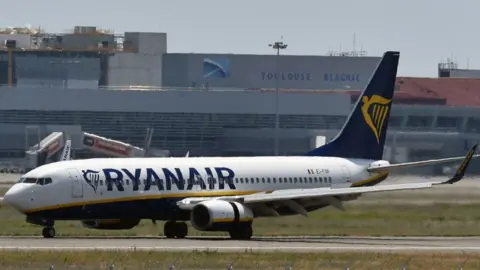 Getty Images Ryanair plane