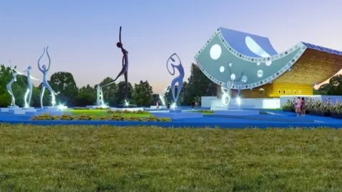 Pan African Heritage Museum Artist's impression of museum