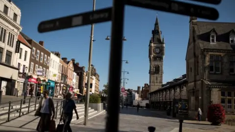 Getty Images Darlington town centre