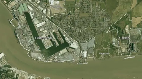 Howard Absolon Aerial plans for new port