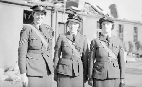 Heather Redfearn Sgt Joan E Mortimer, Cpl Elspeth Henderson and Sgt Helen Turner