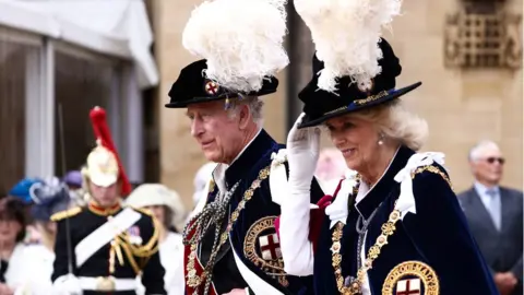 PA Media King Charles and Queen Camilla