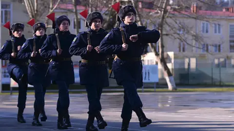 Russian Defence ministry Call-up of conscripts, Sochi, Russia, 2019