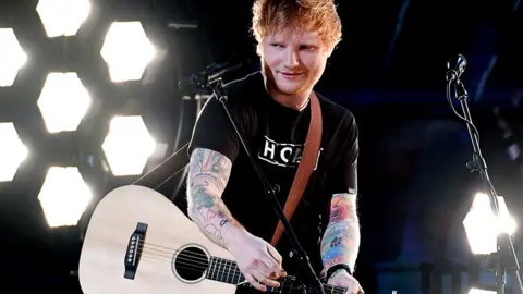 Getty Images Ed Sheeran