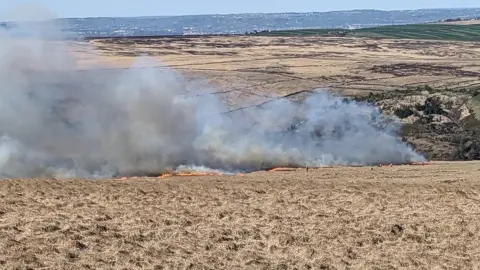 Thomas Whincup Moor fire