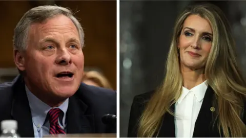 Getty Images Richard Burr and Kelly Loeffler