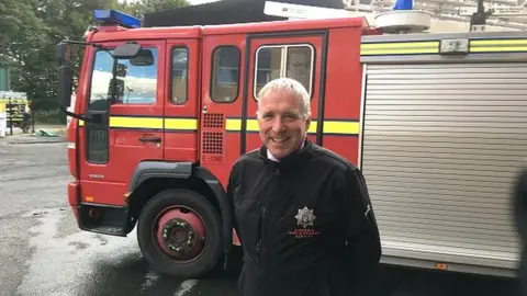 Cumbria County Council CFRS Watch Manager Willy Watson