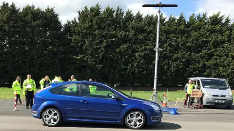 DfT Camera on test track