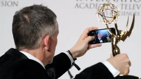 EPA Steve Coogan at the International Emmy Awards