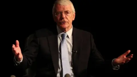 PA John Major speaking at the Best for Britain event