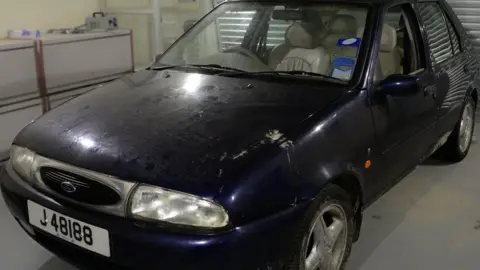 States of Jersey Police Zsuzsanna's car