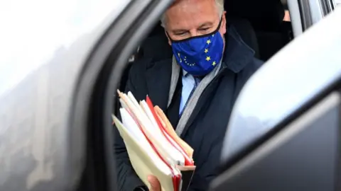 Getty Images EU chief negotiator Michel Barnier, 22 Oct 20