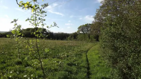 Keith Hall Proposed natural burial ground near Drefelin