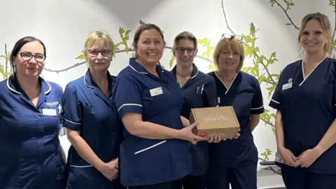 NNUH Nurses at the Norfolk and Norwich University Hospital (NNUH)