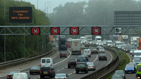 PA Cars on smart motorway