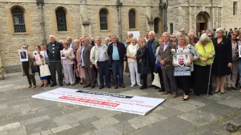 Families of those who have died at Gosport Memorial Hospital